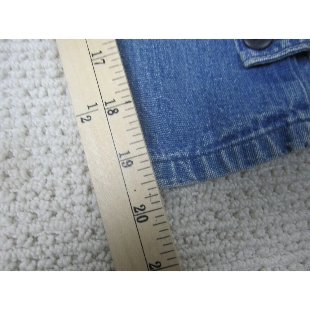 VTG Oshkosh B'Gosh Overalls Boys Sz 6 Blue Denim‎ Jean Mechanic Farmer Full Suit